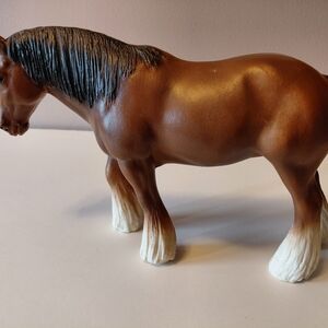 Breyer Model Horse Honey Bay Shire Mare #96 VTG C Hess